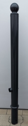 Stilpoller Ø 76 mm, mit Kugel, herausnehmbar